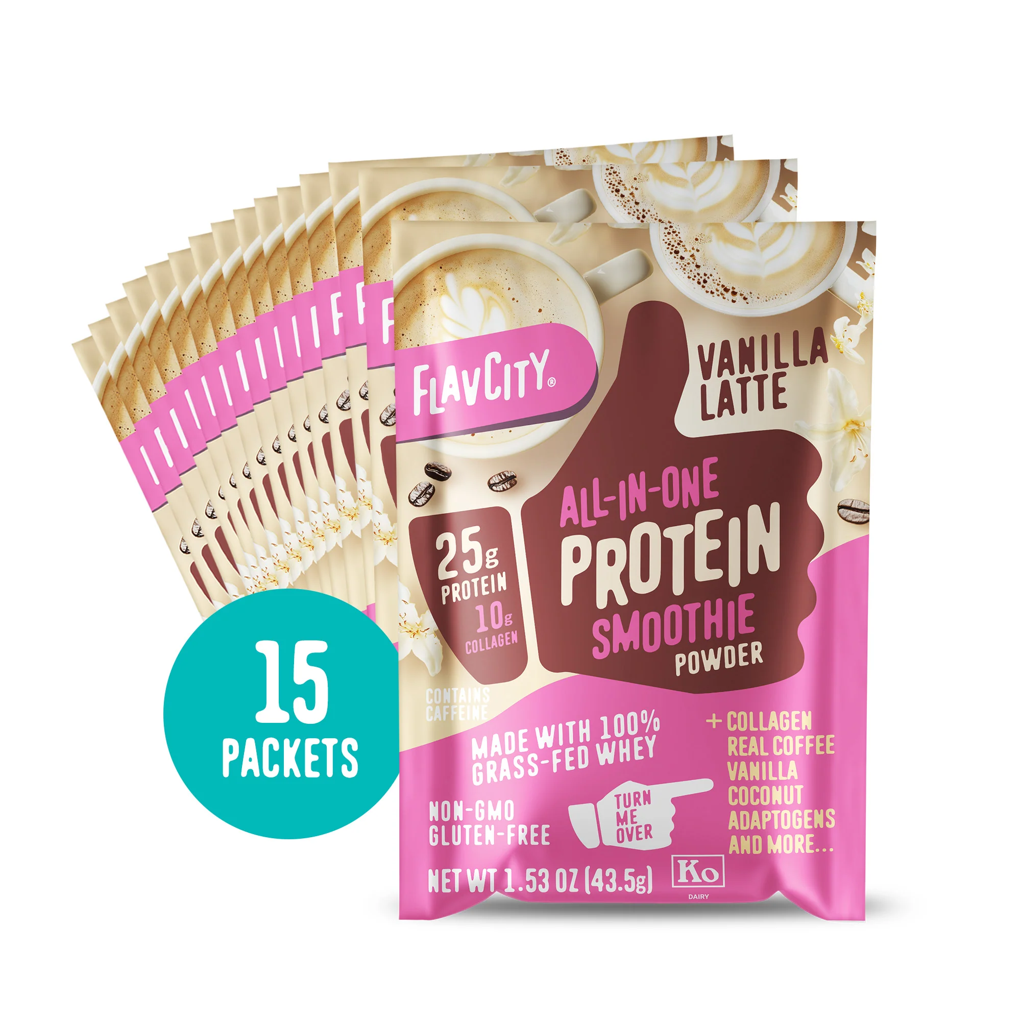 15 Vanilla Latte Single-Serve