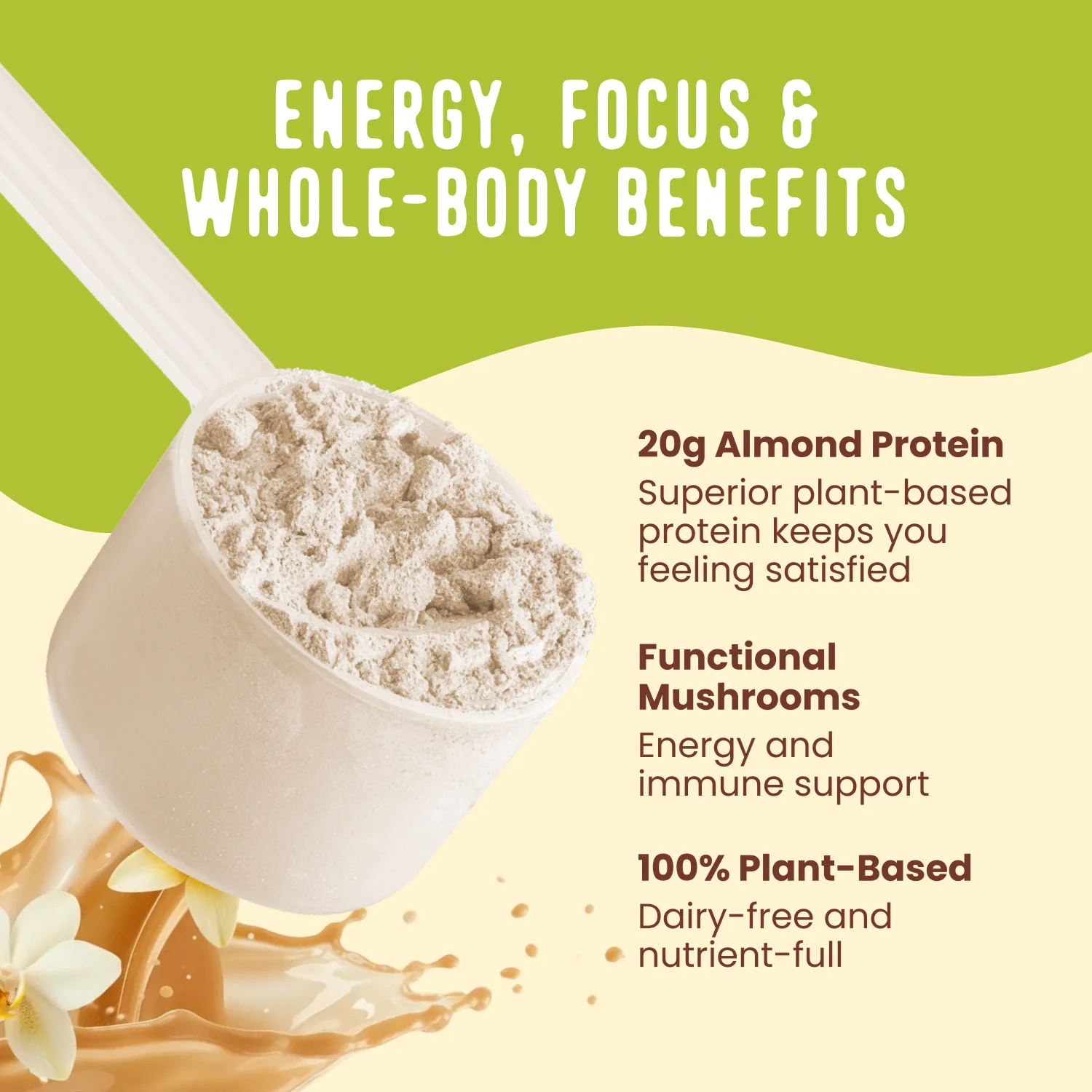 Plant-Based Vanilla Protein Smoothie - Image 3